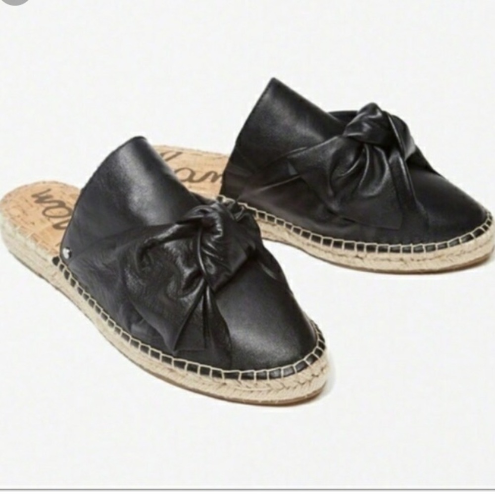 🌟Sale! NWB Sam Edelman lynda bow espadrille mule